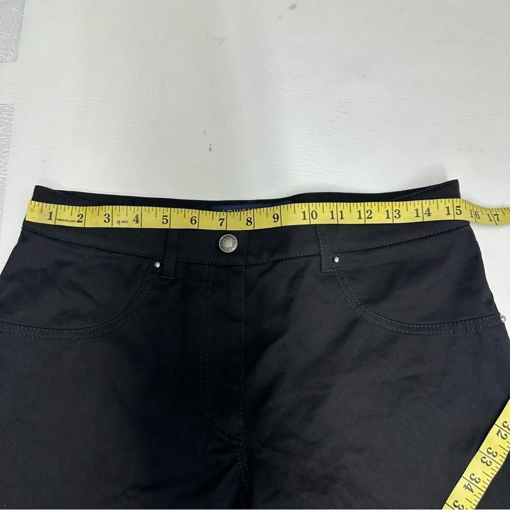 Louis Vuitton uniforms black trouser pant. Sz 38